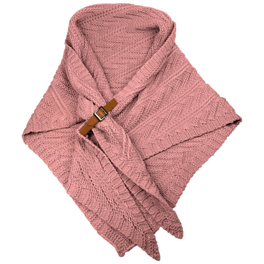 Omslagdoek Fleur - Oud Roze